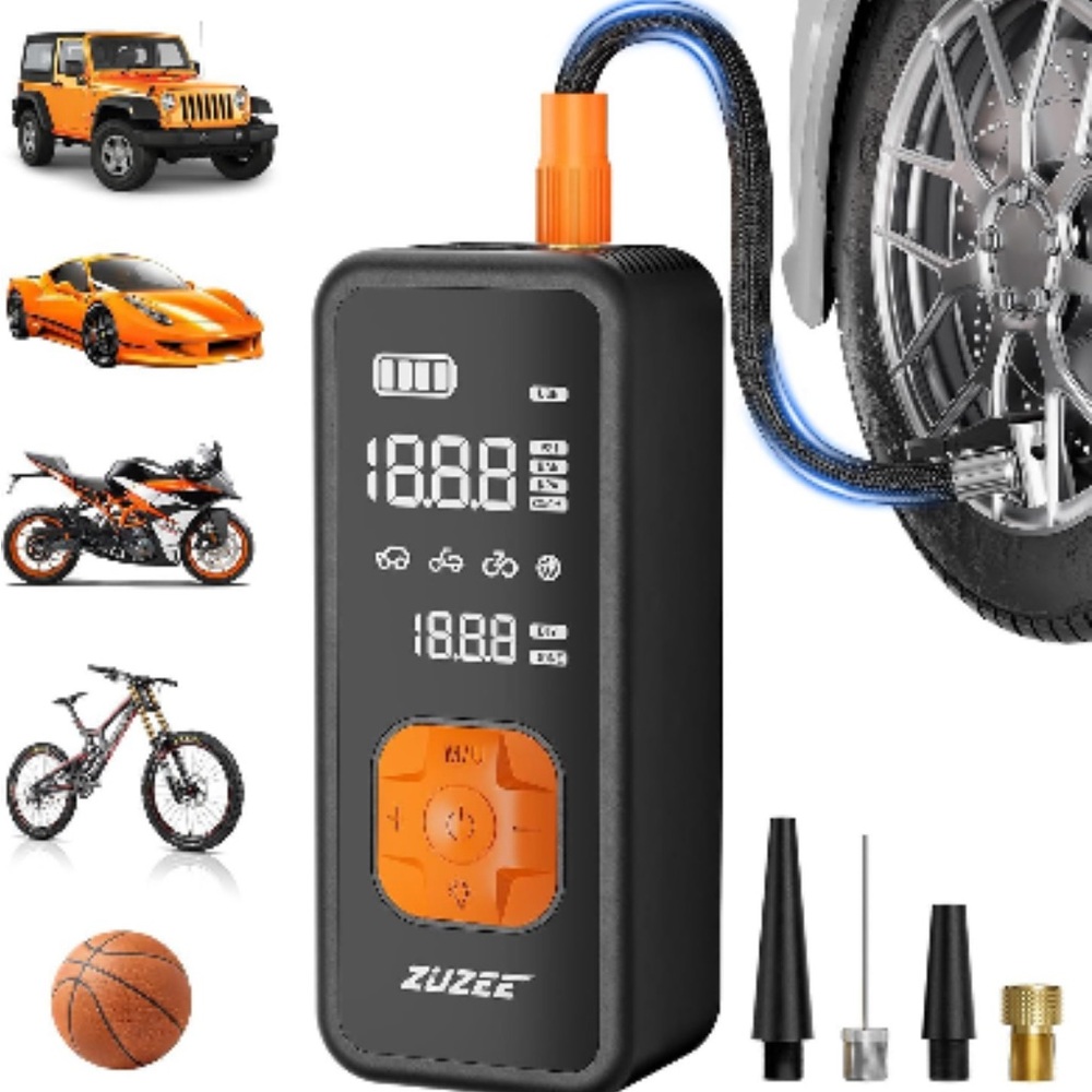 NWT Amazon - Tire Inflator Portable Air Compressor